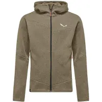 Salewa Puez Rocca PL HD Jacket Giacca in pile Uomo (48, beige/marrone)
