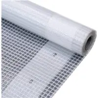 vidaXL Leno telone bianco 4 x 20 m 260 g/m²