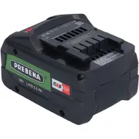Prebena batteria 18 volt LiHD ad alte prestazioni 5,5 Ah - Sistema Cordless Alliance