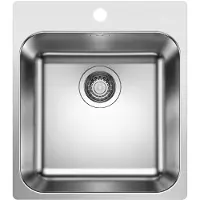 BLANCO Supra 400 - Lavello, 440x500 mm, acciaio inossidabile spazzolato 526352