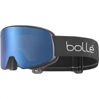 Bolle - Maschera da sci - Nevada Black Matte Bronze Blue - Nero