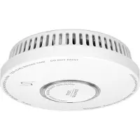 Alecto Allarme fumo e monossido di carbonio, batteria con durata di 10 anni, volume di 85 dB