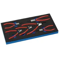 Knipex Modulo utensile 6-pz.1/3-modulo anelli interni/esterni J0-2/A0-2