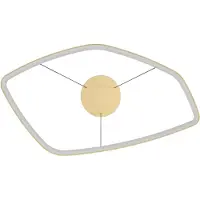 Eglo Lampada LED a sospensione Vallerosa in ottone