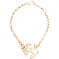 APC A.P.C. Unisex Bracelet Ancre Gold Taglia: S | Braccialetti Outlet | Unisex | Giallo