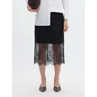 Selected Gonna Midi Donne Nero M