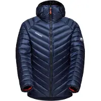 Mammut Broad Peak Insulation Hooded Jacket Giacca in piumino Uomo (S, blu)