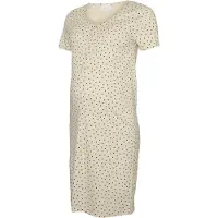 Mamalicious Camicia da notte beige / nero