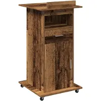 vidaXL Piattaforma rialzata in legno multistrato, 55 x 55 x 107 cm