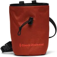 Black Diamond Mojo Chalk Bag Sacchetto porta magnesite (S/M, rosso)