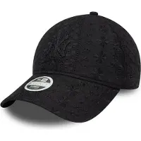 New Era Cappello da baseball 'Gorra negra yankees wmns broderie 9twenty neyyan' nero