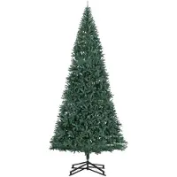 vidaXL Albero di Natale artificiale preilluminato con set di palline Verde