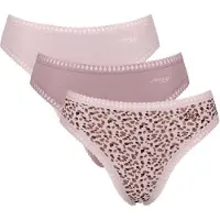 Sloggi Slip 'GO Crush' beige / talpa / rosa
