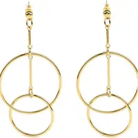 Addicted Orecchini 'Iside orecchini con i cerchi placcati oro' oro