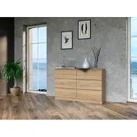 RAUMHIRSCH FURNITURE Comò, larghezza 120/140 cm, 6 cassetti