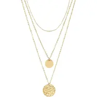 Chic by Lirette Collana 'Hammered' oro