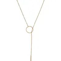 Chic by Lirette Collana 'Necklace Circle Bar' oro