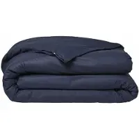 TODAY Copripiumino - OGGI - 240 x 260 cm - Cotone - Biologico blu navy