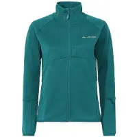 Vaude Women's Monviso Fleece Full Zip Jacket II Giacca in pile Donna (36, turchese)