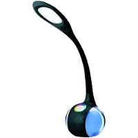 Platinet desk lamp PDL20 7W 2in1, black (43735)