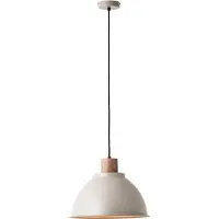 Brilliant Lampada a sospensione Erena con legno, talpa