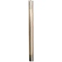 Gejst applique a LED Radent, grigio acciaio, altezza 70 cm, G13