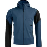 Ortovox - Giacca versatile e traspirante con GORE-TEX&reg; - Ortler Softshell Plus Jacket M Blue Nunatak in Softshell - Taglia L