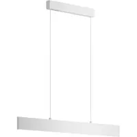 Maytoni Lampada a sospensione LED Step 23W, bianco caldo, moderna, IP20, bianca, 1500 lm