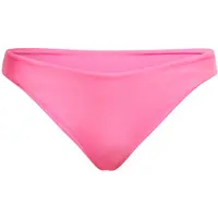 Superdry per donna. W3010387A Slip bikini brasiliano con logo rosa (XS), Beachwear, Polister riciclato, Sostenibile
