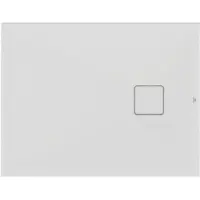 Ideal standard Ultra Flat evo receveur de douche rectangulaire, écoulement sur le côté court, blanc soie, T5446FO, T5446FO