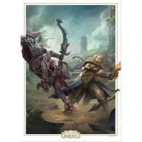 Fanattik Poster World Of Warcraft Sylvanas Vs Anduin Wrynn