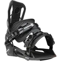 Nidecker - Attacchi da snowboard - Flow Nexus Black in Alluminio - Taglia 44,5-47 - Nero