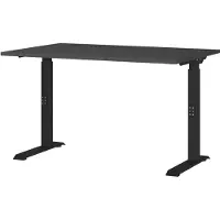 Dripio Scrivania regolabile in altezza, colore grigio, dimensioni 120x91x80 cm