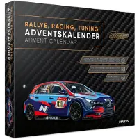 OEM Calendario dell'Avvento a tema rally, kit di modellismo in scala 1:43, con modulo sonoro