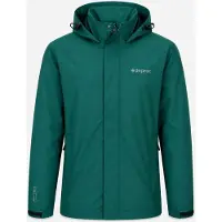 Deproc Giacca per outdoor 'Outdoorjacke LAVAL Herren Regenjacke, Wanderjacke' petrolio