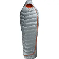Ferrino - Sacco a pelo 4 stagioni - Lightec -17° C Down Light Grey in Cotone - Grigio