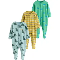 Next Pigiama blu chiaro / zafferano / verde / abete