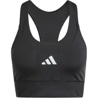 Adidas Women's Adi365 Running Pocket Bra Reggiseno sportivo Donna (XS, grigio/nero)