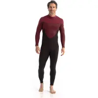 Jobe Muta In Neoprene A Maniche Lunghe Con Cerniera Sulla Schiena Perth Full 3/2 Mm