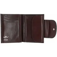 Golden Head Colorado Portafoglio Protezione RFID Vera Pelle 12 cm rosso