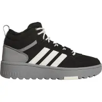 Adidas Junior's Hoops 4.0 Mid Scarpe invernali Bambini (37 1/3, nero/grigio)