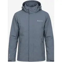 Deproc Giacca per outdoor 'Outdoorjacke LAVAL Herren Regenjacke, Wanderjacke' grigio basalto