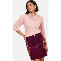 Love & roses Gonna navy / miele / rosa / rosso vino