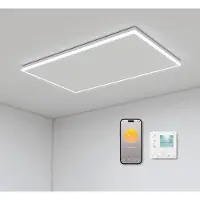 Quality Heating Serie QH-HL Pannello a infrarossi WLAN con illuminazione LED 63 x 128 cm 840 watt