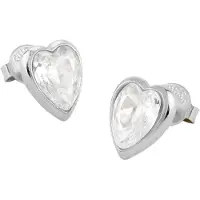 GUESS Orecchini 'Crystal Love' argento