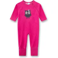 Sanetta Tutina / body per bambino 'Eule' colori misti / rosa scuro