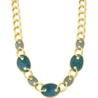 Luxenter Collana 'Makan' blu