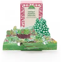Die Stadtgärtner Calendario dell'Avvento semi BIO 24 bustine di semi riproducibili semi BIO per ortaggi ed erbe aromatiche calendario dei semi