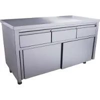 Saro Armadio con ante scorrevoli e 3 cassetti, 1600x700 mm