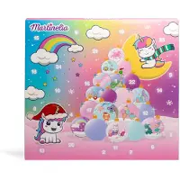 Martinelia Calendario dell'Avvento Beauty Bambini 24 Giorni 24 Sorprese Incantate Trucco Accessori Cura per Bambine Regalo Ideale 1 Unità